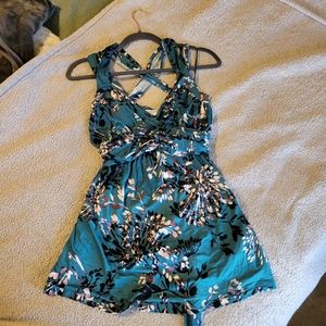 Motherhood Maternity criss cross tank